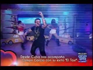 DCEC: Osmani García nos puso a bailar 'El Taxi'.