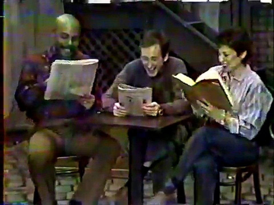 Classic Sesame Street Three People Reading