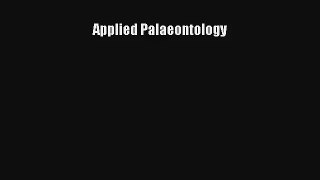 Download Applied Palaeontology# Ebook Free