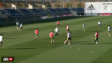 Cristiano ronaldo with 2 great touches in training