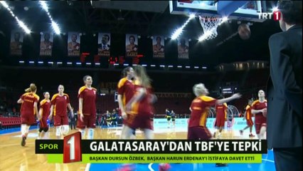 Semahat Ozdogan - Trt1 Spor Haber (01.12.15)
