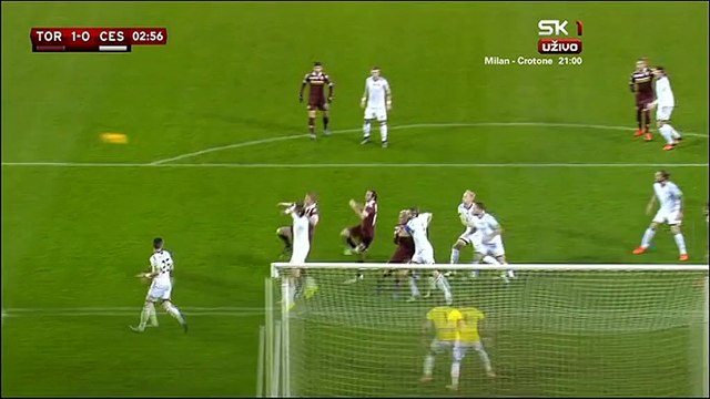 1-0 Josef Martínez Goal Italy Coppa Italia Round 4 - 01.12.2015, Torino FC 1-0 AC Cesena