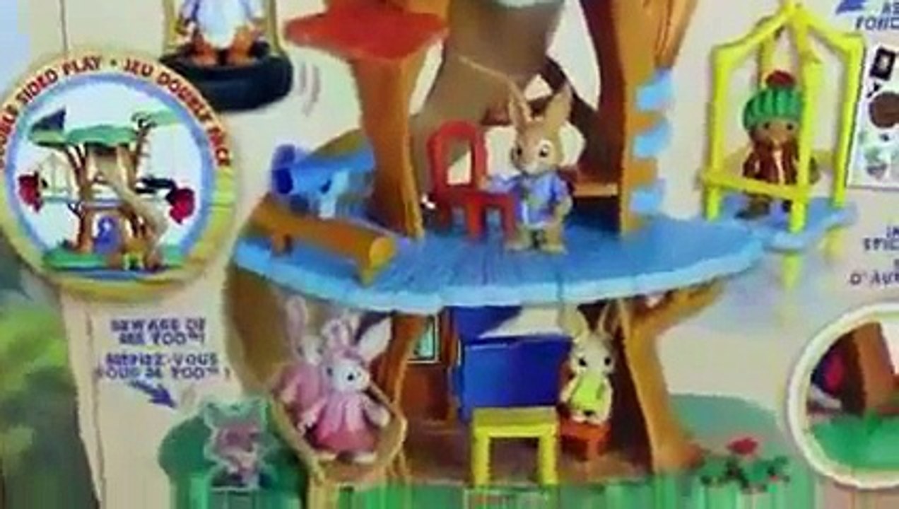 Mickey Mouse at Peter Rabbit Treehouse with Peppa Pig and Duplo Lego Captain America