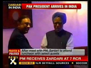 ZARDARI NE INDI VIZITA PAS 7 VITESH SHPRESE PER MARREDHENIE TE REJA LAJM