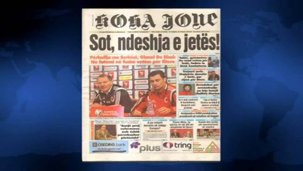 SHTYPI I DITES ME TITUJT KRYESORE TE GAZETAVE SHQIPTARE PER DITEN E ENJTE 8 TETOR 2015 LAJM