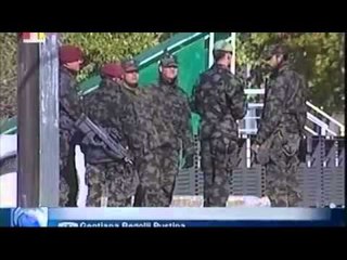 SULMI ME BOMBE POLICIA KOSOVARE DYSHON PER ORGANIZATEN SERBE LAJM