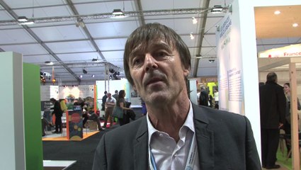 Nicolas Hulot à propos des espaces génération climat à la COP 21