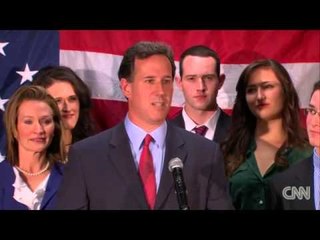 GARA REPUBLIKANE RICK SANTORUM TERHIQET PER TE QENDRUAR PRANE VAJZES LAJM