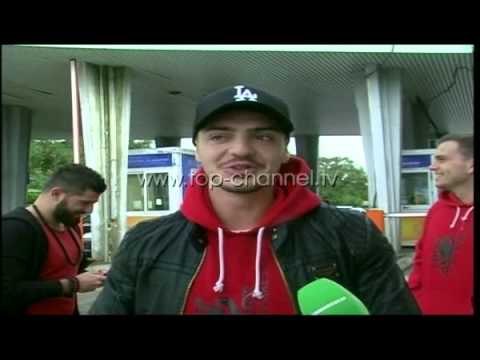 Mbërrijnë tifozët nga Maqedonia - Top Channel Albania - News - Lajme