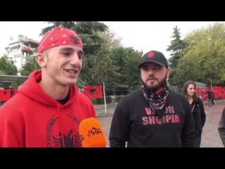 ELBASAN, NE PRITJE TE NDESHJES SHQIPERI - SERBI