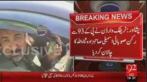 Tabdeeli in Peshawar_Member of Provincial Assembly Sahibzada Sanaullah Gets Challan by KPK Traffic Police