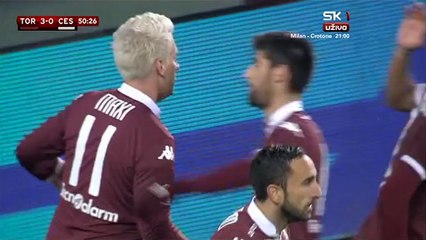 3-0 Maxi López Goal Italy  Coppa Italia  Round 4 - 01.12.2015, Torino FC 3-0 AC Cesena