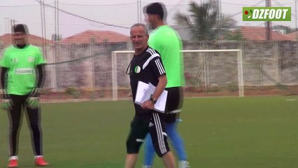 CAN U23 J-1 ALG-MLI : Entraînement