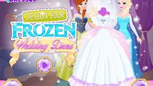 Frozen Design Wedding Dress Video Walkthrough