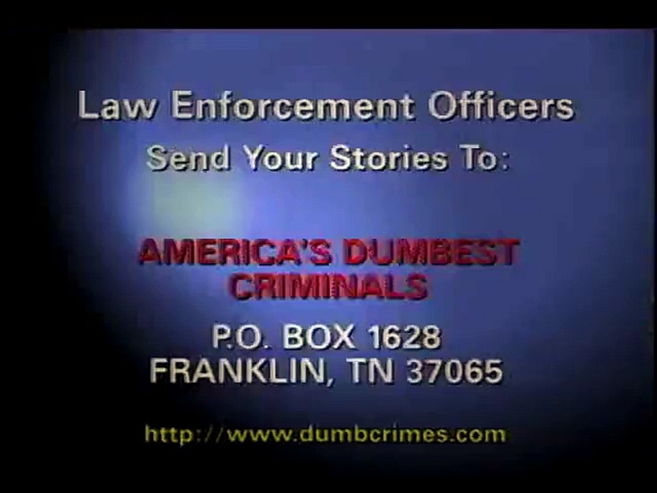 America's Dumbest Criminals - Season 1 Ep 14  Who Is It