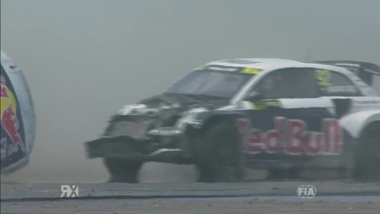 WRX Argentina 2015 Semi Final 2 Marklund Huge Crash