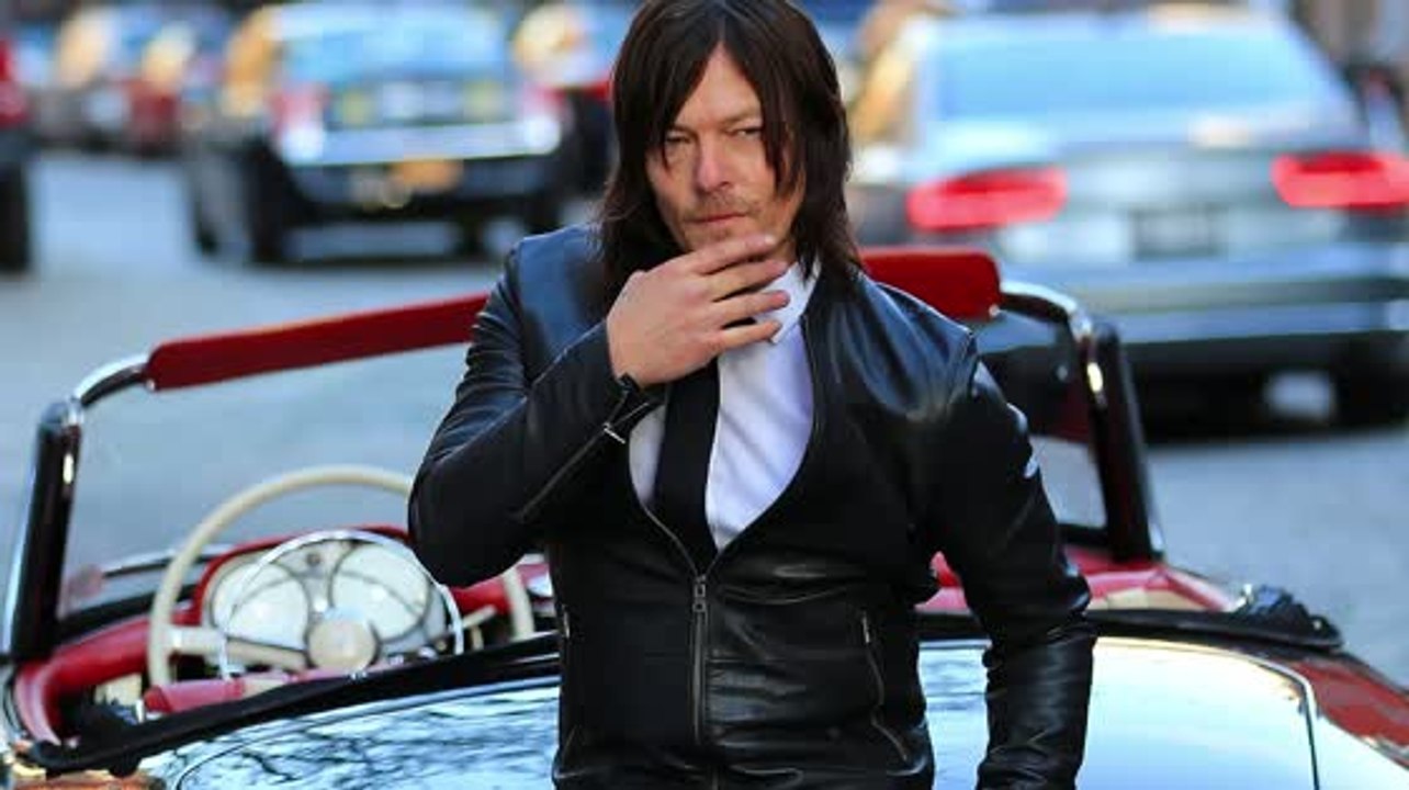 Norman Reedus Smolders in New York City Photoshoot