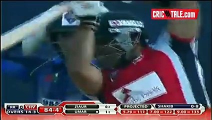 Umar Akmal's 1st Appearance in BPL. and What an inning he Played.