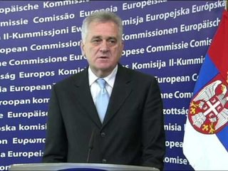 NIKOLIC NE BRUKSEL PRESIDENTI I KE BARROSO I VE SERBISE SI KUSHT KOSOVEN LAJM