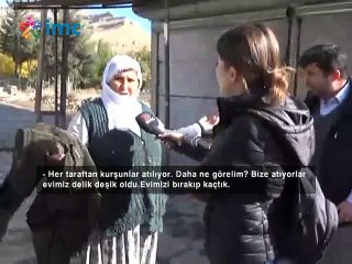 Derik'te halk evlerini terk etmek zorunda kaldı