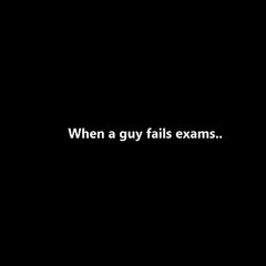 true boys sad scene after exams fail :(