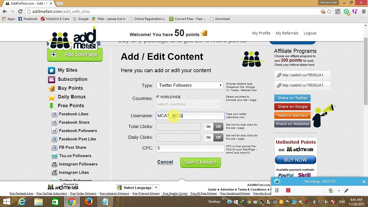 Increase Facebook Page Likes And Also Increase Twitter Followers Without Increasing Followings