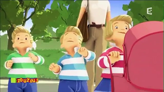 Les triplés dessin animé en français - Saison 1 Épisode Les triplés Peurs bleues