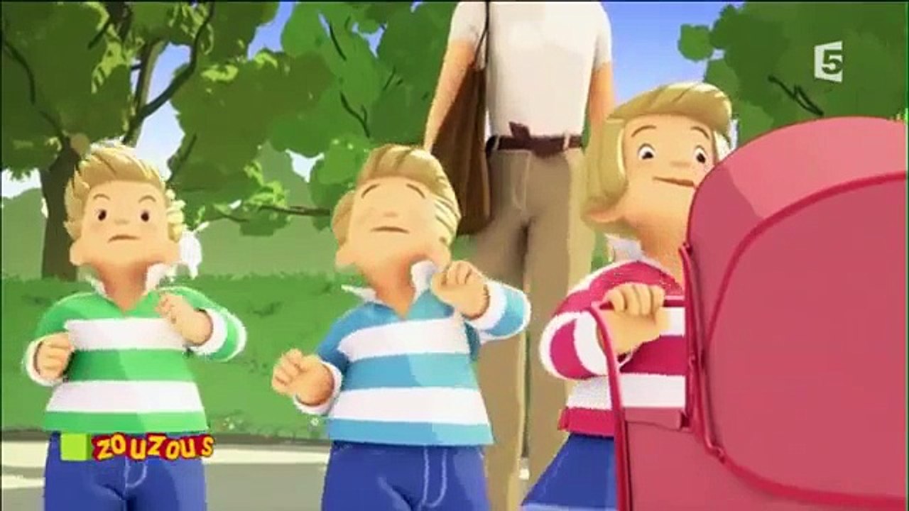 Les triplés dessin animé en français - Saison 1 Épisode Les triplés Peurs bleues