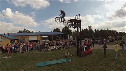 World Record for highest Trial Bike Jump