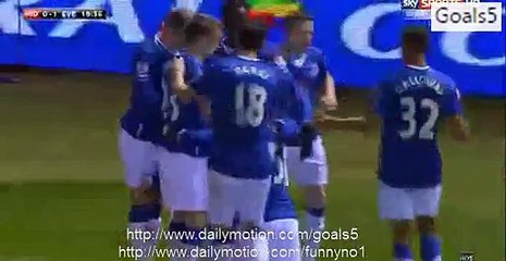Gerard Deulofeu Goal Middlesbrough 0 - 1 Everton Capital One Cup 1-12-2015
