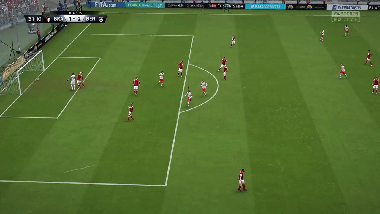 FIFA 16 Encontro da Carreira sport Lisboa Benfica
