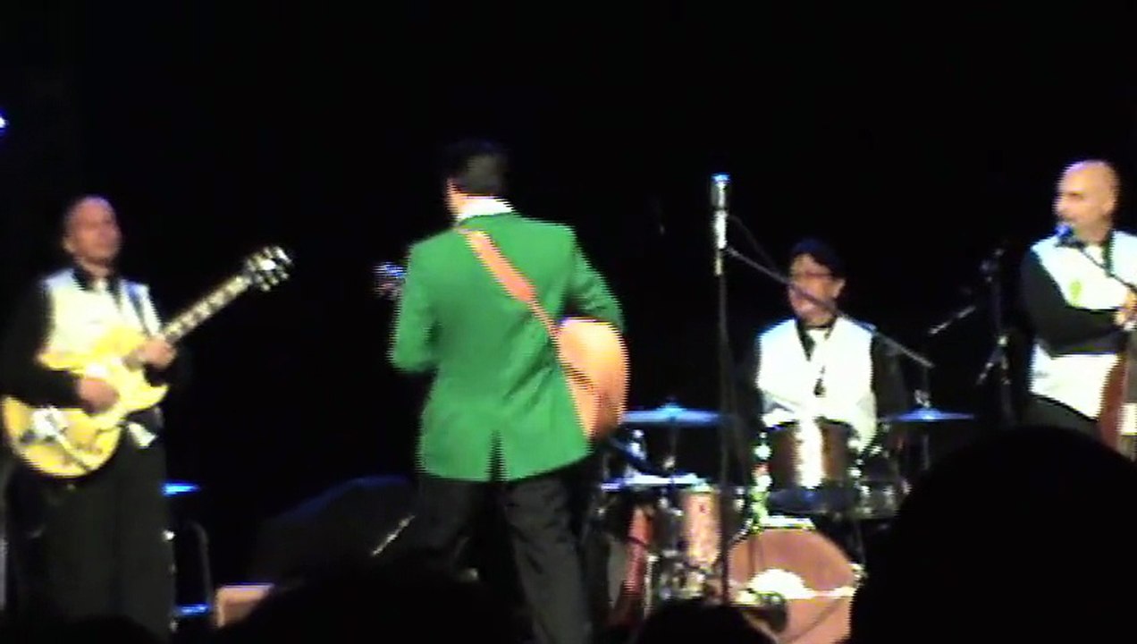Cody Slaughter sings 'Baby Let's Play House' New Daisy Theater Elvis Week 2015