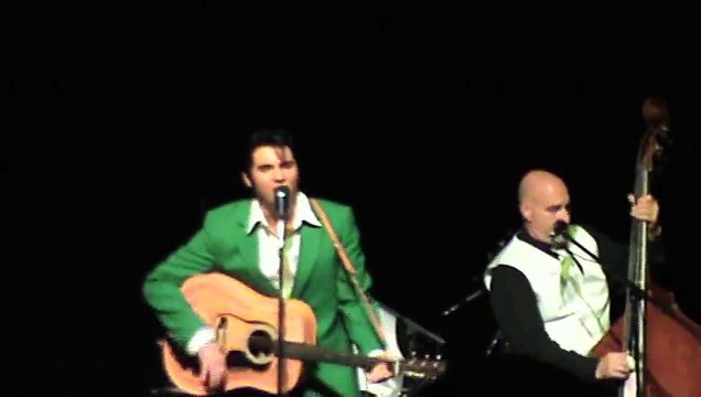 Cody Slaughter sings 'Blue Moon Of Kentucky' New Daisy Theater Elvis Week 2015