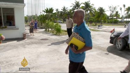 Pacific nation faces heat of global warming