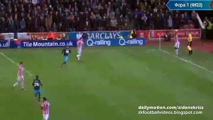 1-0 Ibrahim Affelay Goal - Stoke City v. Sheffield Wednesday - Capital One Cup 01.12.2015 HD