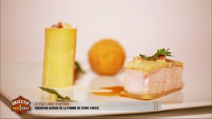 Le plat libre d'Arthur : variation autour de la pomme de terre farcie