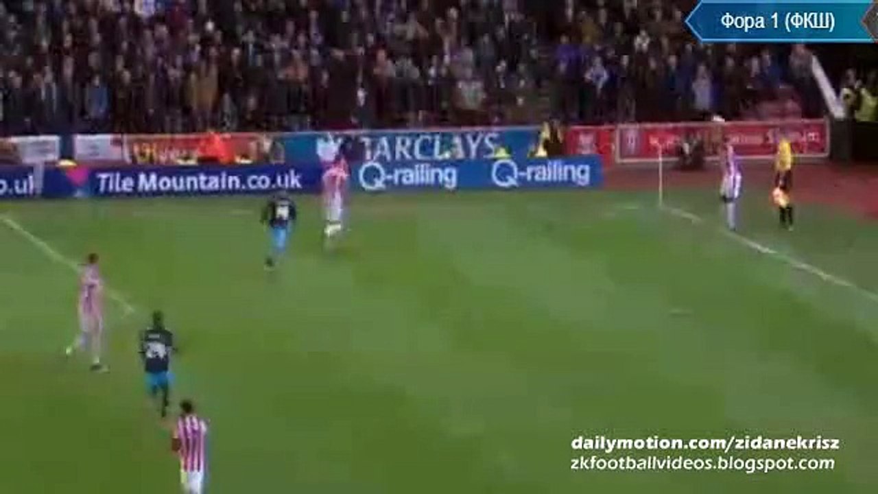 1-0 Ibrahim Affelay Goal - Stoke City v. Sheffield Wednesday - Capital One Cup 01.12.2015 HD