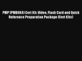 PMP (PMBOK4) Cert Kit: Video Flash Card and Quick Reference Preparation Package (Cert Kits)