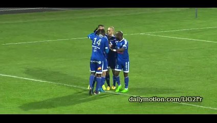 Berthomier Goal - Bourg Peronnas 1-0 Niort - 01-12-2015 HD