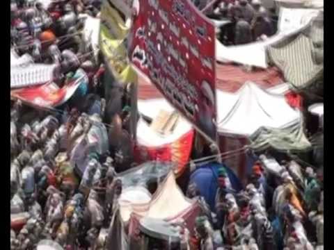 PRESIDENTI EGJIPTIAN MOHAMED MURSI FJALIM PARA MBESHTETESVE NE SHESHIN TAHRIR LAJM