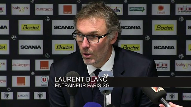 Foot - L1 - 16e j. - PSG : Blanc félicite Angers