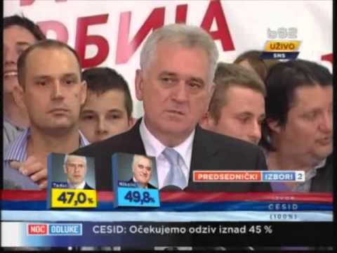 ZGJEDHJET NE SERBI RADIKALI TOMISLAV NIKOLIÇ PRESIDENT I RI I SERBISE LAJM