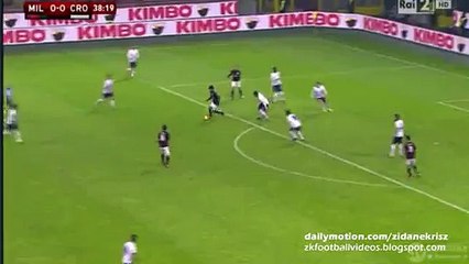 Suso Incredible Chance - AC Milan v. Crotone - Coppa Italia 01.12.2015 HD
