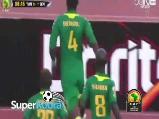 اهداف مباراة ( تونس 0-2 السنغال )  بطولة إفريقيا لأقل من 23 سنة 2015