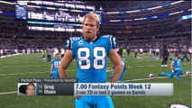 'NFL Fantasy Live': Week 13 Perfect Picks