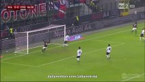 1-0 Luiz Adriano Great Goal HD - AC Milan v. Crotone - Coppa Italia 01.12.2015 HD