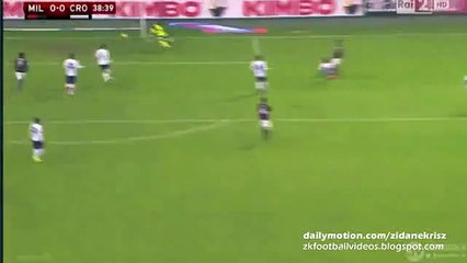 Suso Fantastic Chance - AC Milan v. Crotone - Coppa Italia 01.12.2015 HD