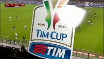 Budimir Goal - AC Milan 1-1 Crotone - 01-12-2015 Coppa Italia