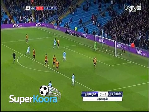 اهداف مباراة ( مانشستر سيتي 4-1 هال سيتي ) كأس رابطة المحترفين الإنجليزية 2015/2016