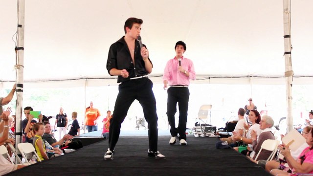 Taylor Rodriguez & Austin Irby sing 'Long Tall Sally medley' Elvis Week 2015